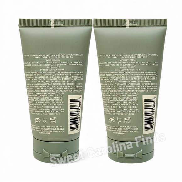 Lot of 2 Origins Checks & Balances Frothy Face Wash 1.7oz/50mL Travel Size New - Picture 2 of 5